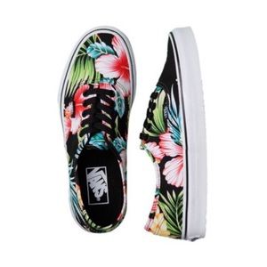 Hawaiian Print Vans